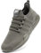 GHFKKB Baskets et Chaussures de Sport sans Lacets Blanche Homme Gris Tennis Légères et Confortables Running 41