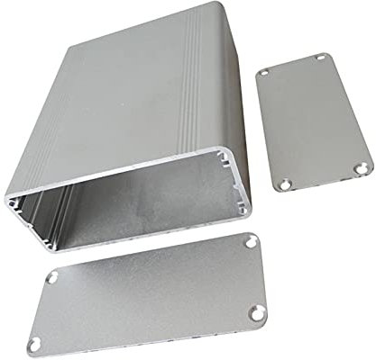 Contenitore Elettronico Progetto Box Strumento di Alluminio Progetto Elettrico Caso Tenere Circuito Scheda FAI DA TE Box per PCB Amplificatore Strumento