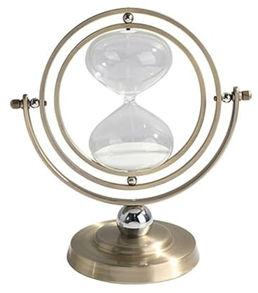 QTBH chinesische Feng Shui Statue Einfache Moderne Art Kreative Timing Sanduhr Ornamente Hotel Büro Studie Wohnzimmer Porchtuch Art Dekorationen Büro Home Skulptur (Size : M)