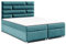 Best for Home Boxspringbett mit Bettkasten Trinity K-5 Bonellfederkern inkl. Topper 180x200 Türkis