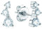 AINUOSHI Subloom Ohrstecker Silber 925 Moissanit Ohrringe Damen Schmuck Geschenke Für Frauen Mama Freundin Weihnachten Muttertag