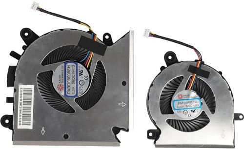YAEHUYING CPU+GPU Cooling Fan for MSI GF63 GF65 Thin MS-16R1 MS-16R3 MS-16R5, WF65 MS-16W1 MS-16W2 P/N: PABD08008SH PAAD06015SL N413 N433 N285