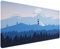 Xcosmic Tappetino per mouse XXL a tema anime, 900 x 400 mm, grande tappetino per mouse da gaming, tappetino per scrivania da ufficio, design personalizzato per gaming, ufficio e casa (UK05-grigio-blu)