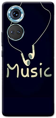 Mixroom Rückseite aus weichem TPU-Silikon für Realme C67 4G Fantasy Music und Kopfhörer N784