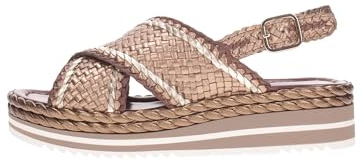 Pons quintana Sandalen Damen Beige 10270.t00 Beige 38, beige, 38 EU Larga