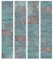 murando - Tapete selbstklebend 10m Wandtattoo dekorative Möbelfolie Dekorfolie Fotofolie Panel Wandaufkleber Wandposter Wandsticker f-A-0161-j-b