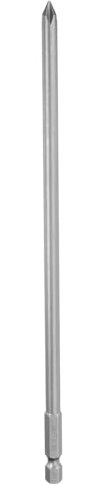 sourcing map #1 Phillips Screwdriver Bit PH1 1/4 Hex Shank 8 (200mm) Long Magnetic S2 Steel Industrial Grade Screw Driver Bit Cross Head Electric Drill Bits 0.236 (6mm) Rod