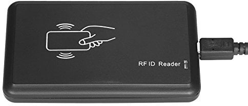 RF DR 300 Dual Frequency Programmable Card Reader, Read Proximity and Contactless Smart Cards, USB Output, for PC LAN Access Control, Time and Attendance