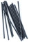 SYLVA-50 Eco-Friendly Drinking Straws-Black Straight Straws-Disposable,Compostable Straw-Sugarcane-Based, Safe for Kids,Adults,Parties,BPA-Free-Food grade-21cm-Straws but Better!