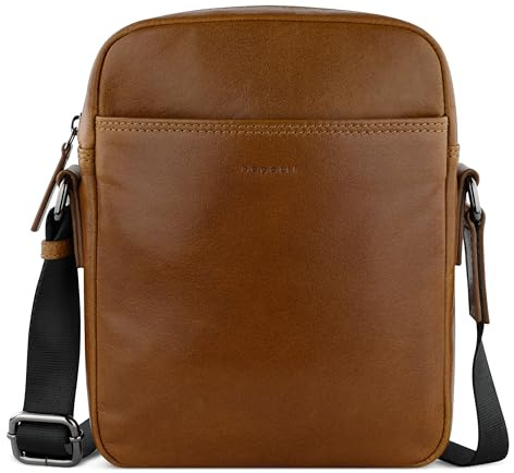 bugatti Savona Schultertasche aus Büffelleder, Cross-Body-Umhängetasche