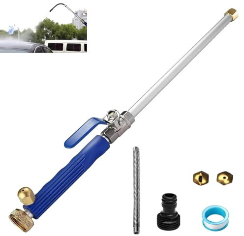 Jetson High Pressure Washer Hose Attachment with 2 Jet Nozzles for Garden Hose, Portable Pressure Washer, 2-in-1 High Pressure Power Washer Extension for Car Home Garden Wash