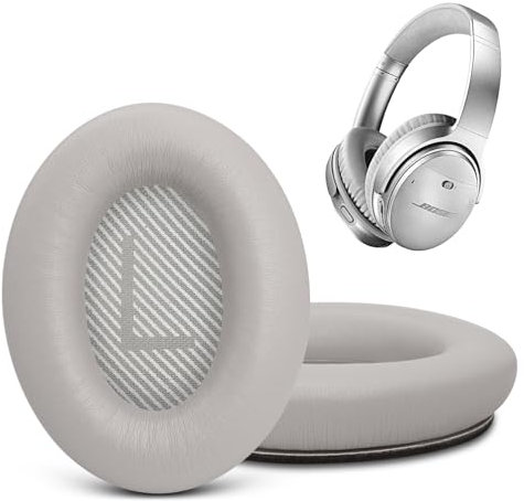 Premium Replacement Ear Pads for Bose QC35 & QC35ii Headphones Made by GEVO - Comfortable Adaptive Memory Foam and Extra Durable - Fits QuietComfort 35 & 35ii / SoundLink 1&2 AE | Sandstone