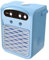 dijiusidy Mini enfriador de aire evaporativo con 3 velocidades, adecuado para el hogar y el automóvil, humidificador ABS, aire acondicionado, pequeño ventilador eléctrico, azul