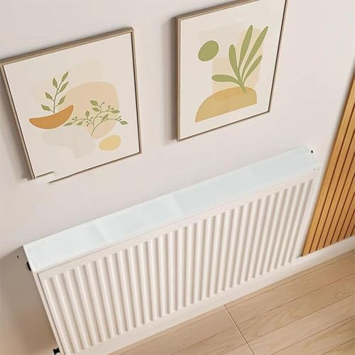 Donkivvy Radiator Dust Cover Magnetic Protective Cover Hood Decorative Radiator Pad Fits for Home Heating Devices, Easy Install & Breathable Design(100CM)