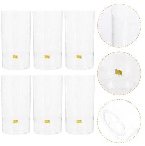 SHINEOFI 50 Pezzi Capsule Termoretraibili per Bottiglie di Vino Trasparenti con Striscia Facile da Strappare Tappi Sigillanti per Bottiglie di Liquore Coperture Resistenti e Salva Spazio