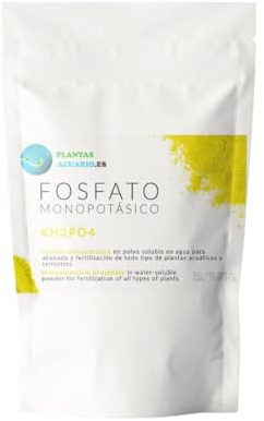 Fosfato Monopotásico 5Kg, Abono Fosfato Monopotasico Fertilizante hidrosoluble para Plantas de Jardín y Acuario (KH2PO4)