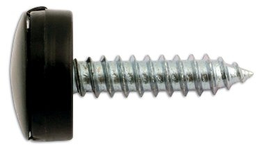 Connect 30635 Number Plate Security Screw Black 100pc
