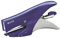 Leitz Heftzange aus Metall, Für 15 Blatt, Ergonomisches Design, Hinterlademechanik, Für Heftklammern P2 (Nr. 10), Titan Blau, Style-Serie, 55640069