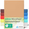 etérea Jersey Spannbettlaken 90x200-100x200 cm Sand für 15-25 cm Steghöhe 100% Microfaser - Oekotex Bettbezug Matratzen Bezug - Bettlaken 90x200cm - 100x200cm Beige
