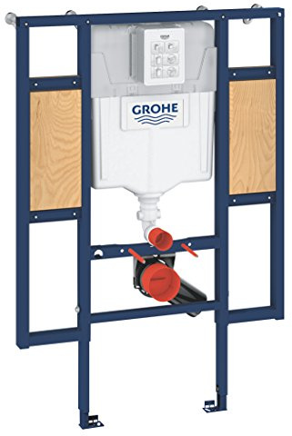 GROHE Rapid SL | Installationssystem - für Wand WC | 1,13 m, behindergerechte Ausführung, mit Befestigungselement für Rückenstützen und Haltegriffen | 39140000