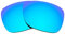 Revant Lentes de Repuesto Compatibles con Gafas de Sol Ray-Ban Justin RB4165 54mm, Polarizados, Azul Hielo MirrorShield..