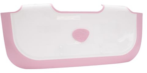 BABYDAM Verkleinerer für die Badewanne – für Babys, Weiß/Rosa