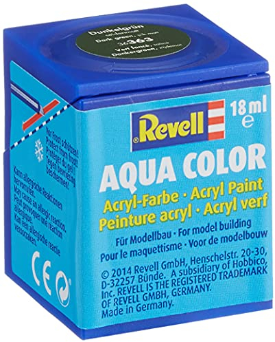 Revell 36363 18ml peinture acrylique - Peintures acryliques (Vert, Soie, 2 h, 3 h, 18 ml)