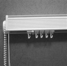 Made to measure Vertical blind Headrail / Track any size up to 72 (183cm)