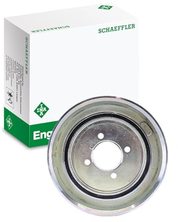 INA 544 0040 10 Riemenscheibe Kurbelwelle 153mm Kurbelwellenriemenscheibe Kompatibel mit PEUGEOT 206 Schrägheck 2A/C 0515L7 9637218980 0515Q6