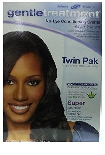 Relaxer/Glättungscreme Gentle Treatment No Lye Conditioning Creme Relaxer TWIN PAK SUPER