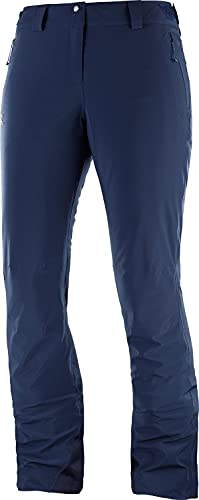 Salomon Herren Ski-Hose, ICEMANIA PANT M, Synthetik, blau (Night Sky), Größe: XL/R, LC1004300