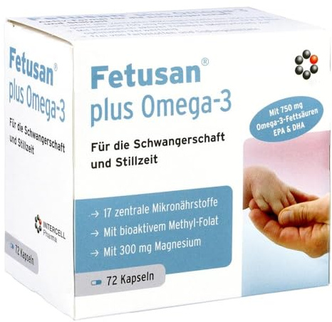 Fetusan plus Omega 3 Kapseln 72 stk