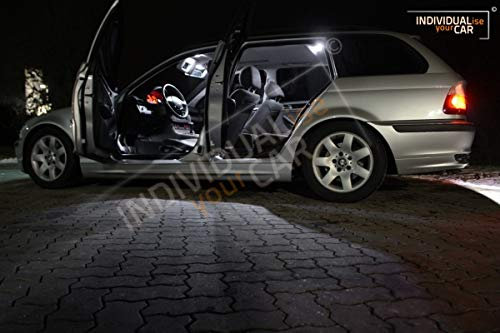 INDIVIDUALise your CAR Innenraumbeleuchtung SET für 3er E46 Touring (Pure-White) Reinweiß