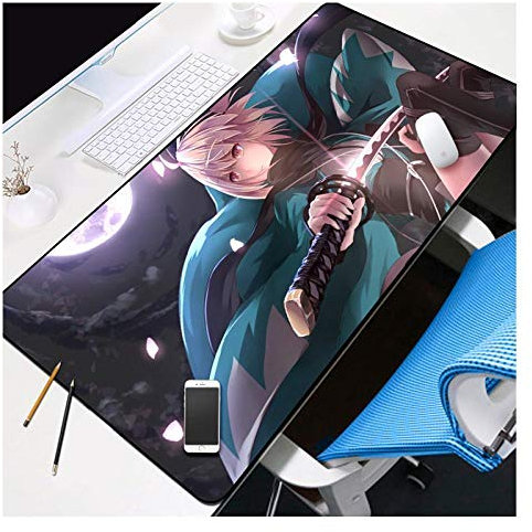 IGIRC Tapis De Souris Destiny Night 800X300Mm, Tapis De Souris De Jeu Rapide, Large XXL Grand Tapis De Souris avec Base De 2Mm D'Épaisseur, pour Ordinateurs Portables, Pc, D
