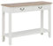 vidaXL Tavolo Consolle Stile Classico con Cassetti Mobiletto Tavolino Ripiano MDF Finitura Paulownia Bianco Legno Massello di Pino