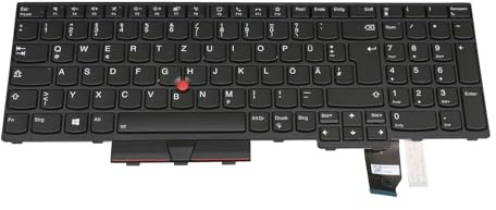 Lenovo 5N20X22927 Original Tastatur DE (deutsch) schwarz mit Backlight und Mouse-Stick für P15v Gen 2 (21A), ThinkPad P15v Gen 1 (20T), (21D8/21D9), T15p Gen 2 (21A), (20T), (21E), (21D)