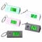 ARTOCT 5 Pcs Mini Montres Porte-clés numériques, Montre de Poche Porte-clés Portable, Montre Porte-clés Sac à Dos pour Enfants Enfants étudiants lanière Sac à Dos Sac à Main