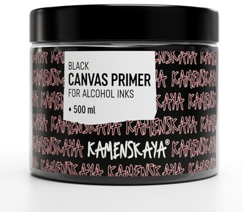 KAMENSKAYA Gesso in lattice acrilico (500 ml, nero)