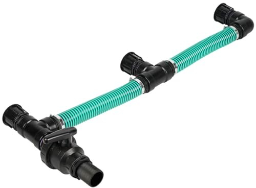 REKUBIK IBC Adapter S60x6-3 IBC nebeneinander Tankverbindung Schlauch Größe 50mm (2)