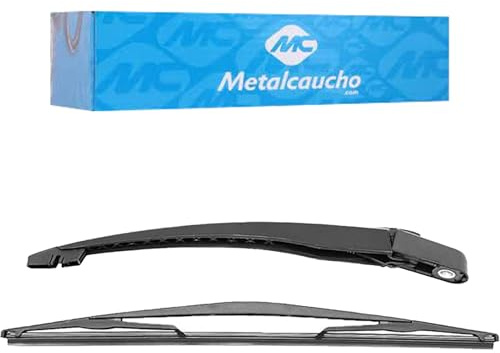 Metalcaucho 68277 Heckscheibenwischer + Arm Hinten 420mm Kompatibel mit DACIA SANDERO, RENAULT Espace 3 JE0