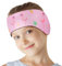 HeySplash Bande de Natation Étanche pour les Enfants, Bande de Sport Nautique, Bandeau de Natation Imperméable de Haute Élasticité, Bandeau Cheveux en Néoprène pour le Surf, M, Flamant Rose