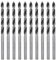 sourcing map 10pcs Brad Point Drill Bits 3mm Precise Cutting with Brad Point Tip for Woods