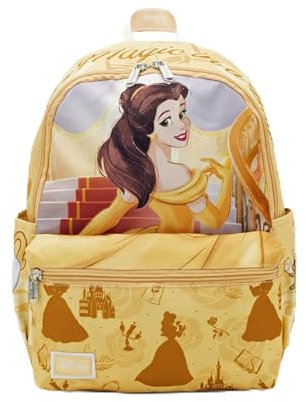 Wondapop - Die Schöne und das Biest - Belle 33 cm Nylon Deluxe Tagesrucksack, gelb, Einheitsgröße, Tagesrucksack
