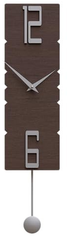 CalleaDesign - Moderne Rock-Pendeluhren (Wenge Eiche)