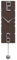 CalleaDesign - Moderne Rock-Pendeluhren (Wenge Eiche)