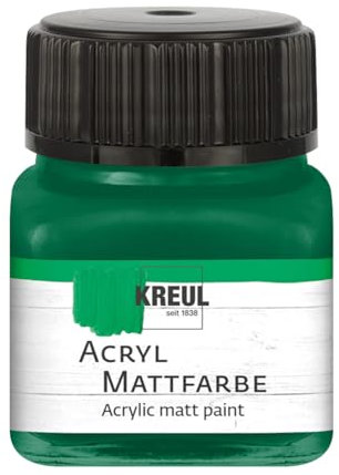 Acryl-Mattfarbe/Bastelfarbe, 20ml, Grün