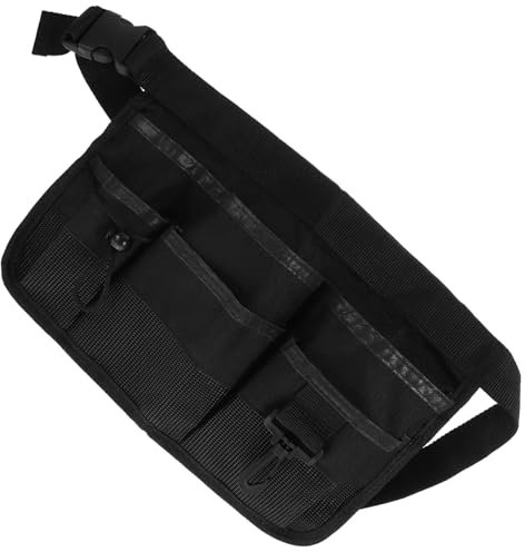 VOSAREA Professional Cleaning Apron 6 Tool Pockets – Reflective Stripe Waist Bag Belt for Gardening Construction