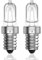Lamptobe Ampoule de Four E14 42W - Résistante à 500 Degré SES Lampe de Four E14 Blanc Chaud 2700K AC 220-240V Dimmable pour Lampe au Sel de l'Himalaya, Micro-ondes, Four, Réfrigérateur (Pack de 2)