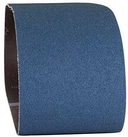 3 Polyester Schleifbänder Stahl, hochlegierten Stahl und Guss 75 x 2000 mm Korn 100, Made in Germany
