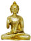 Zap Impex Segen aus Messing Handmade Buddha Statue Meditation Religiöse Statue Deko